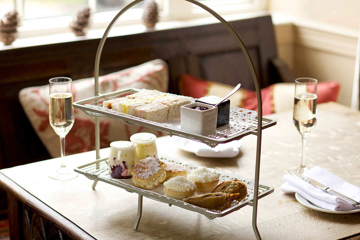 Afternoon Tea Menu at The Close Bar and Garden Room Bar & Restaurant
