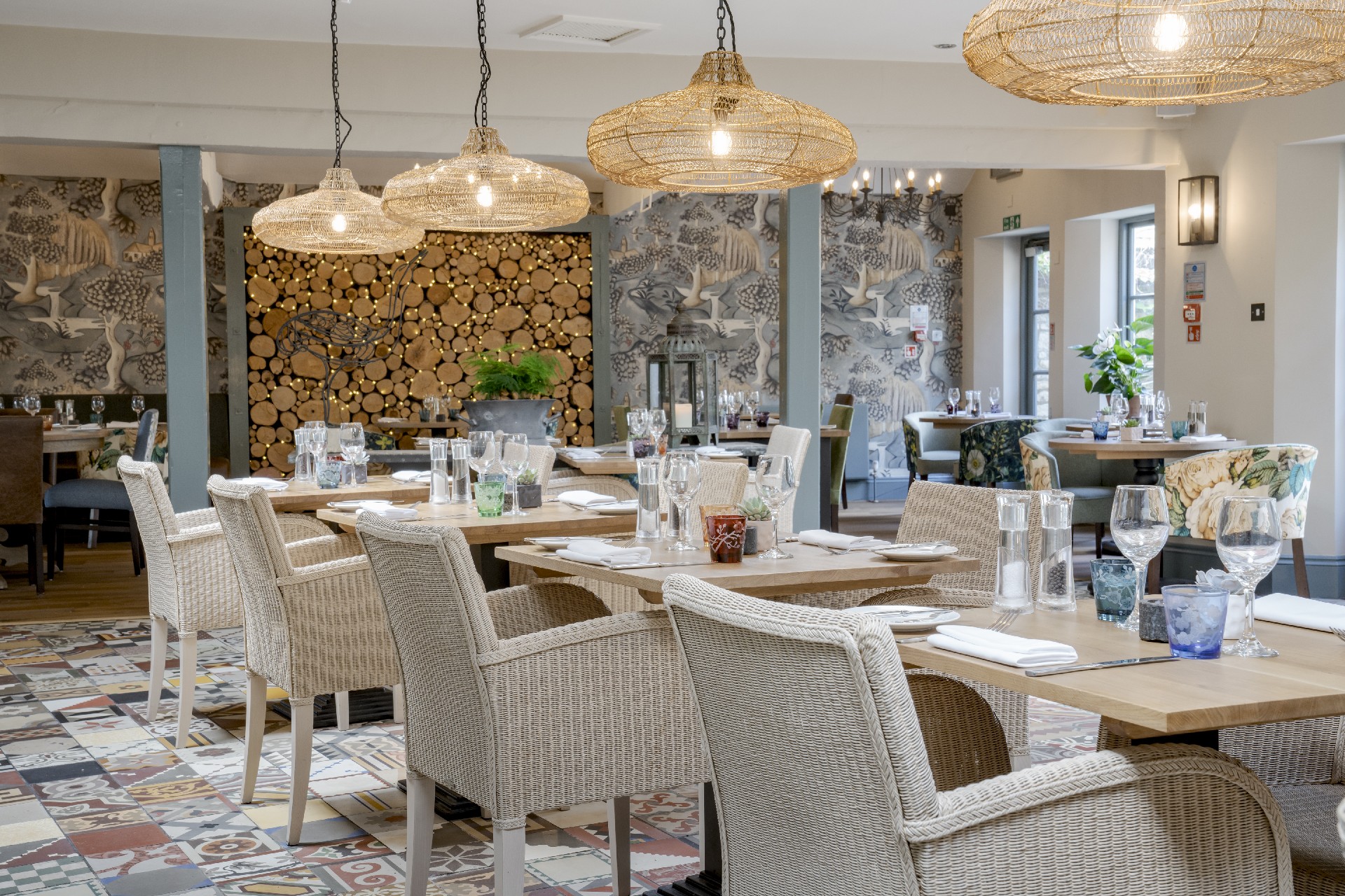 Restaurant in Bibury The Swan Hotel Cotswolds